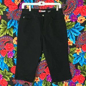 [NEW] WOMEN’S BONGO CROP JEANS CAPRI PANTS WOMENS SIZE 5 , BLACK JEAN PANT BOTTO